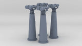 1/72 IJN Typical Binocular Mounting Set (4pcs)