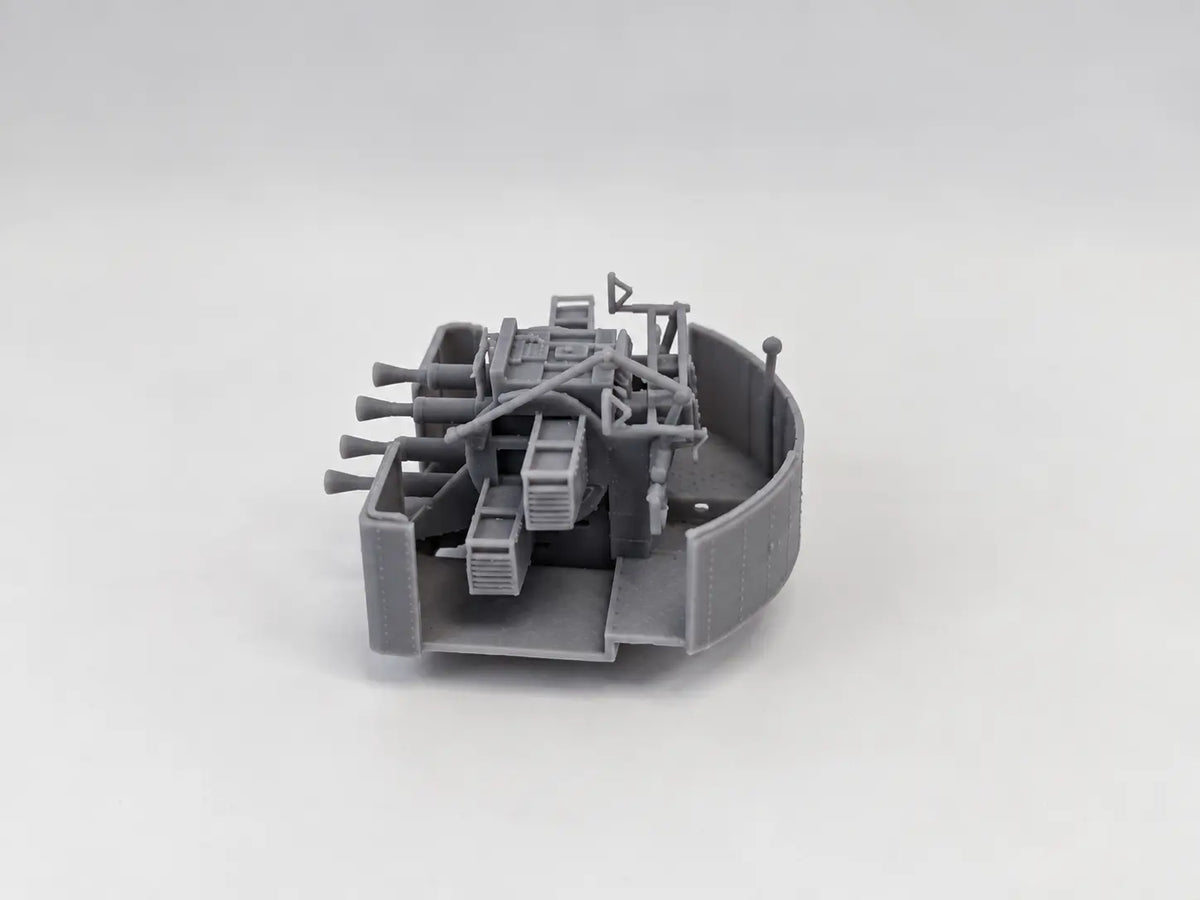 1/72 RN QF 2-Pounder (40mm) Quadruple Naval Gun - distefan 3d print