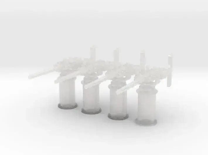 1/72 RN QF 3 pounder (46mm) Hotchkiss set 4pcs - distefan 3d print