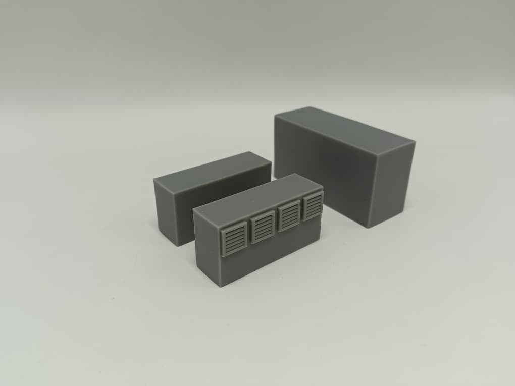 1/72 RN V&W Amidships Cabin Vents Set (4pcs) - distefan 3d print – alternate view