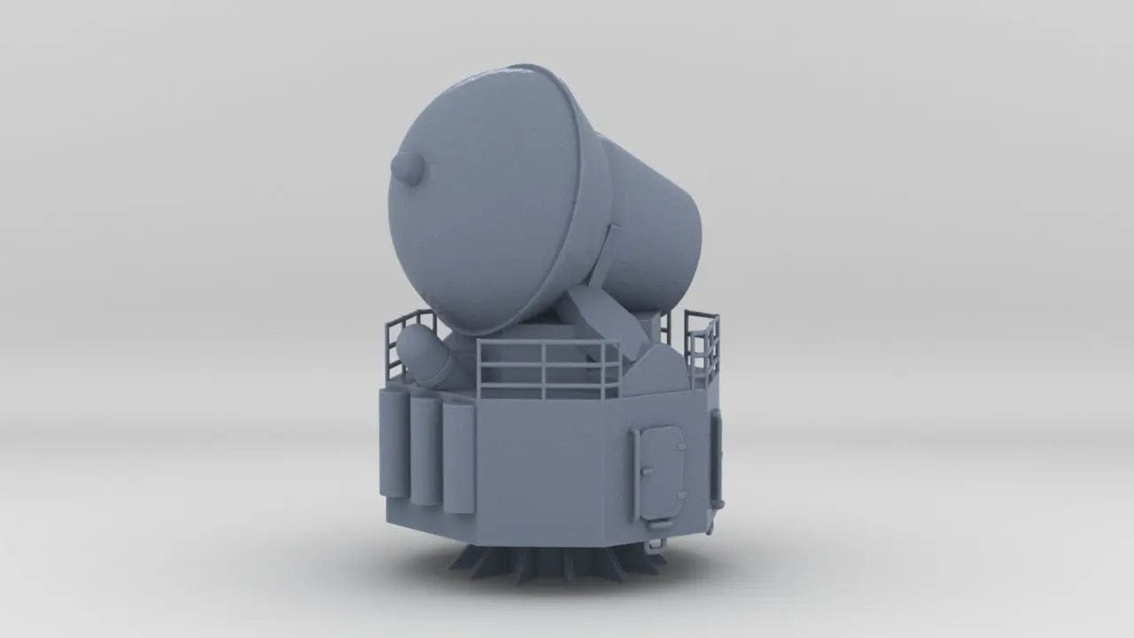 1/72 Russian Kirov Radome - distefan 3d print