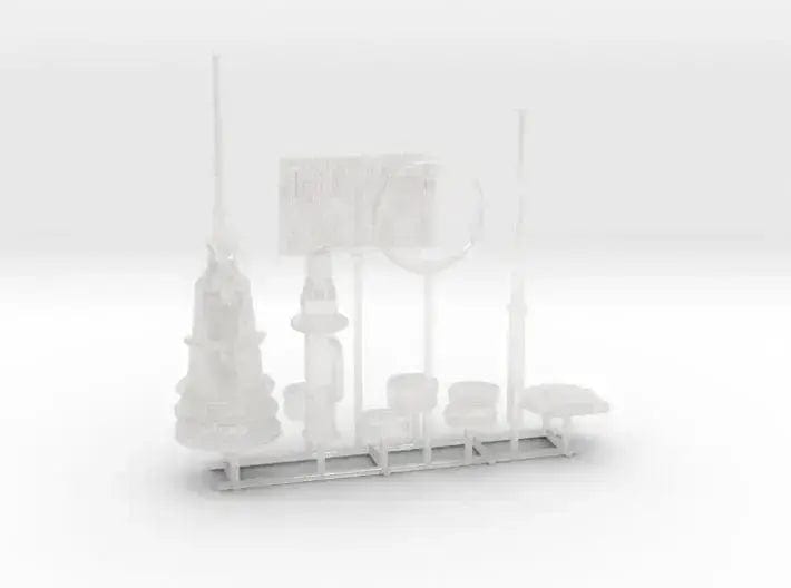 1/72 U-Boot U-441 conning tower detail Kit - distefan 3d print