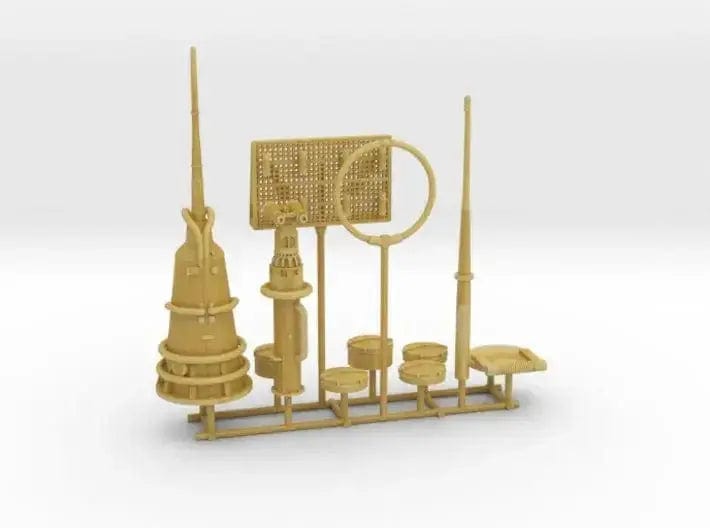 1/72 U-Boot U-441 conning tower detail Kit - distefan 3d print