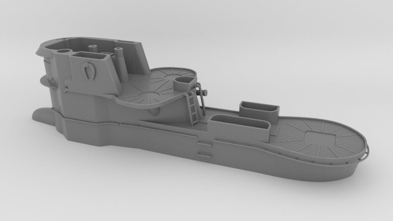 1/72 Uboot IXC U-505 Conning Tower - distefan 3d print