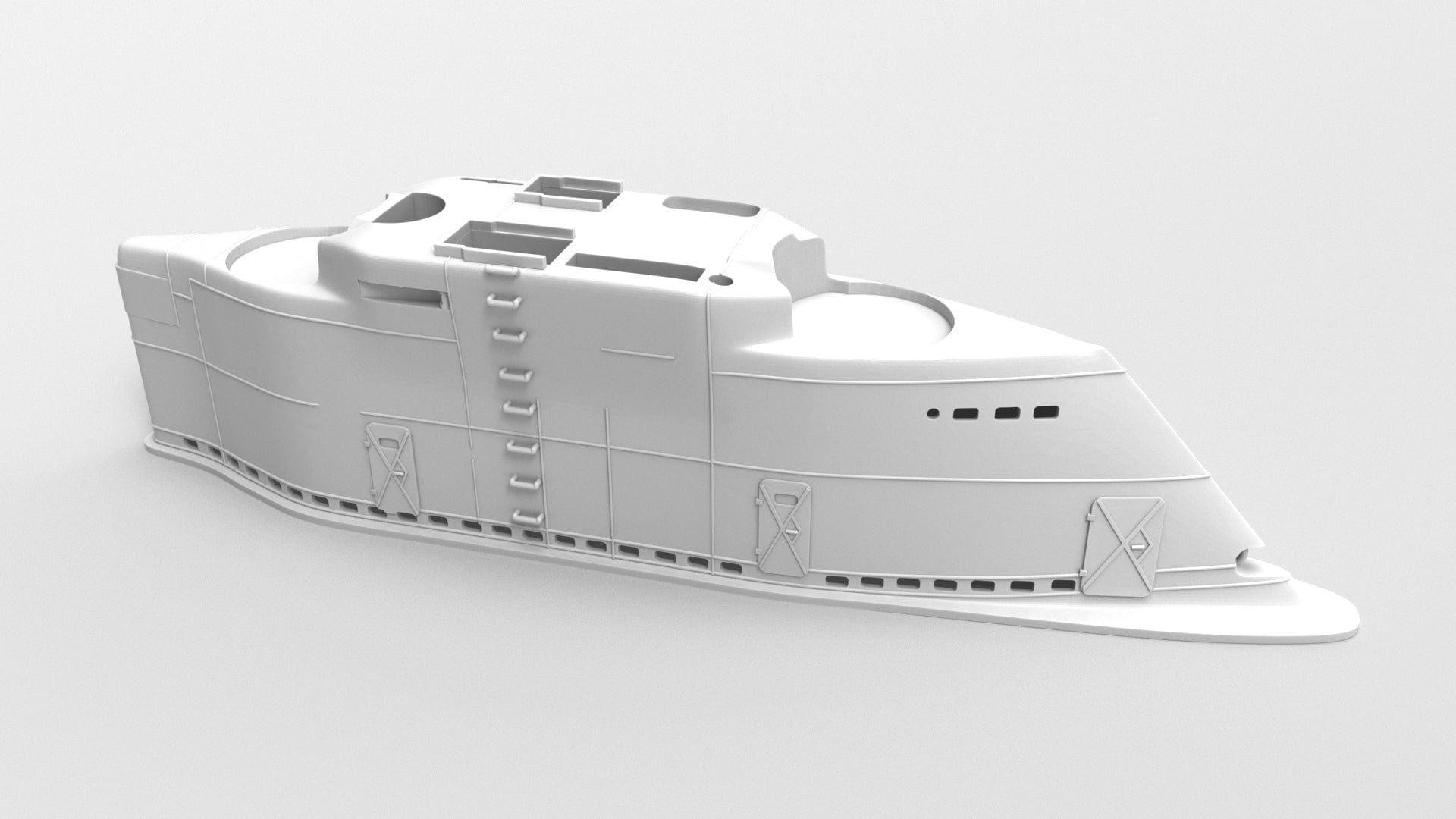 1/72 UBoot Type XXI U-2511 Conning Tower - Distefan 3D Print | Upgrade Your Model