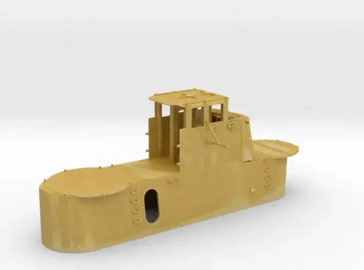 1/72 US Gato conning tower without antennas - distefan 3d print