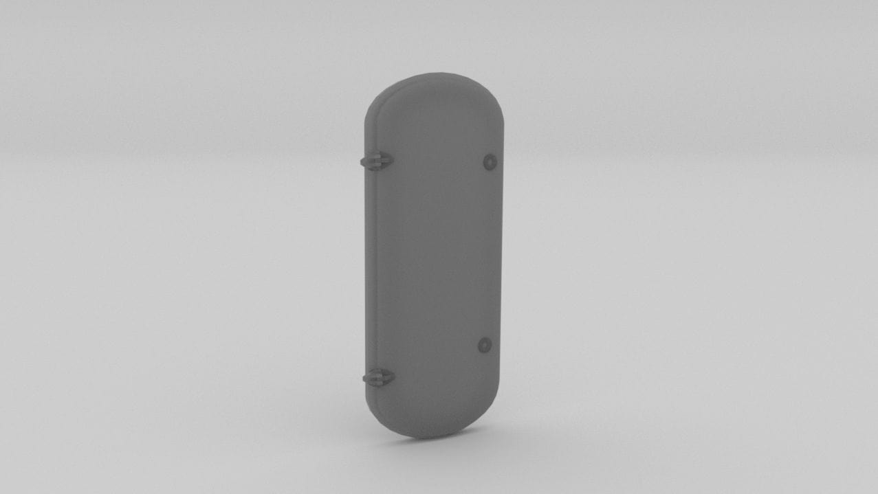 1/72 US Gato Watertight Door - distefan 3d print