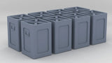 1/72 USN 40mm Closed-Lid Storage Box Set (8pcs)