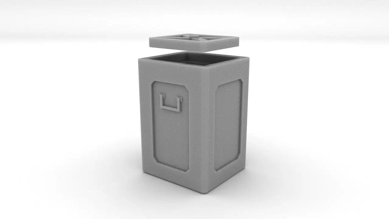 1/72 USN 40mm Magazine Box Lid Open - distefan 3d print