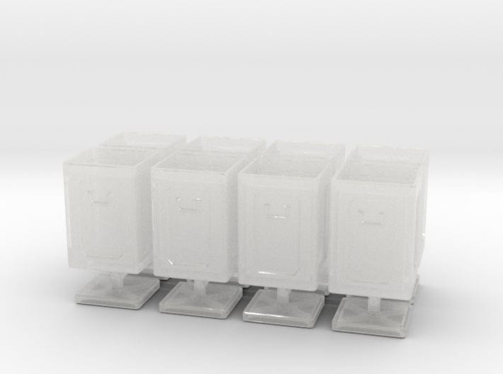 1/72 USN 40mm storage box lid open set - distefan 3d print