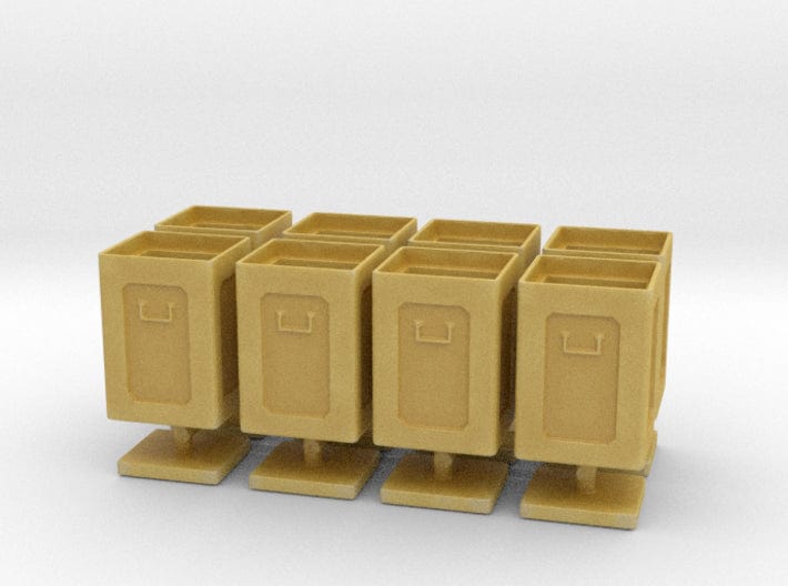 1/72 USN 40mm storage box lid open set - distefan 3d print