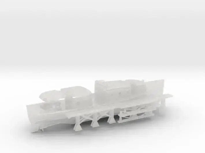 1/72 USN Admirals boat with cradles set - distefan 3d print