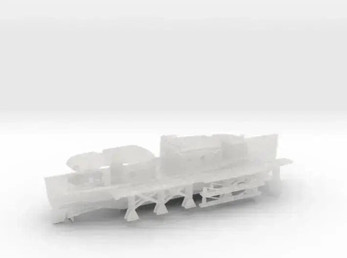 1/72 USN Admirals boat with cradles set - distefan 3d print