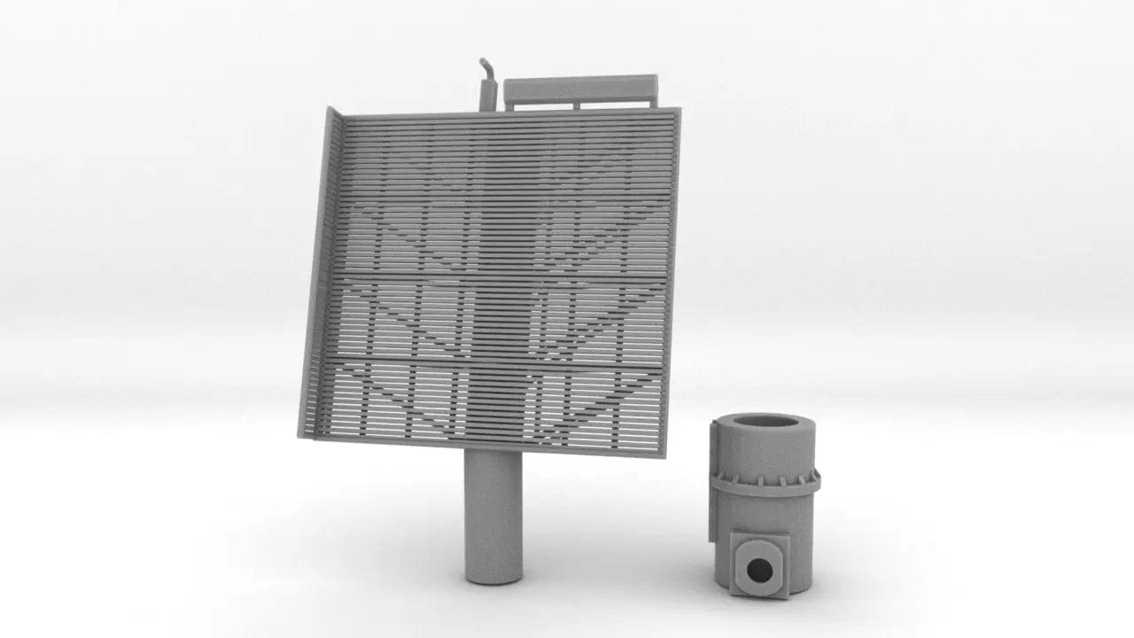 1/72 USN AN/SPS 48 Radar Set - distefan 3d print