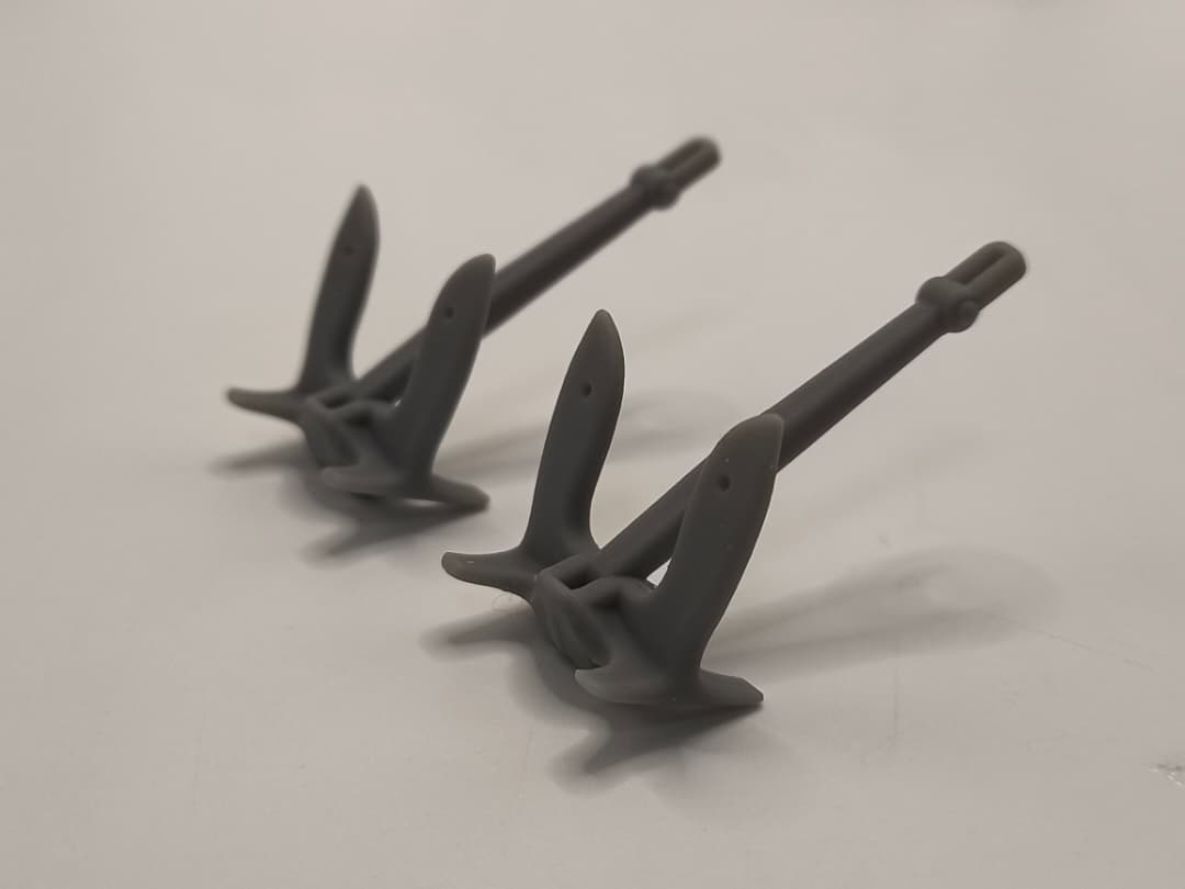 1/72 USN Anchor 4.000lbs. Set (2pcs) - Protosoon – alternate view