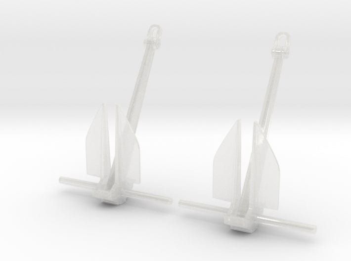 1/72 USN anchors, Destroyer (5000 lbs.) v2 - distefan 3d print