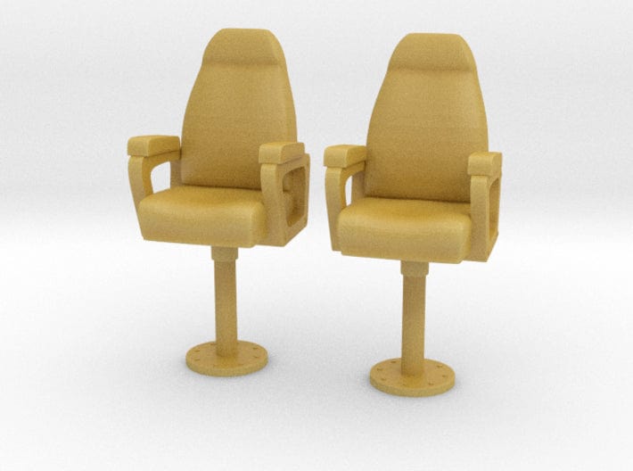 1/72 USN Capt Chair Set x2 - distefan 3d print