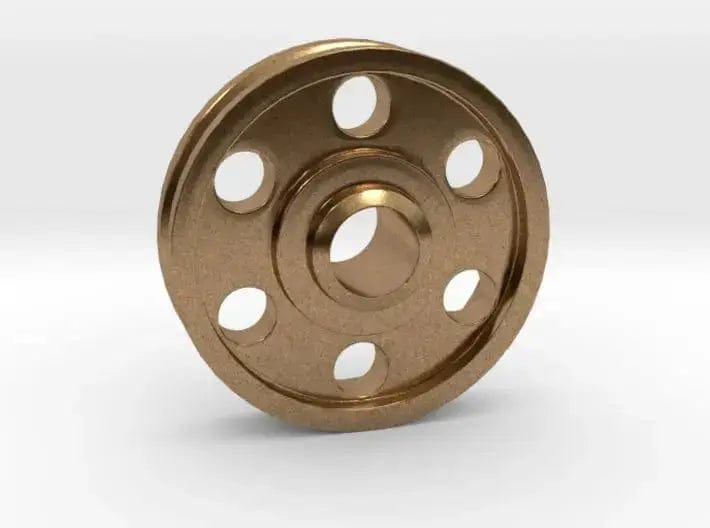 1/72 USN crane v3 small pulley (brass) - distefan 3d print