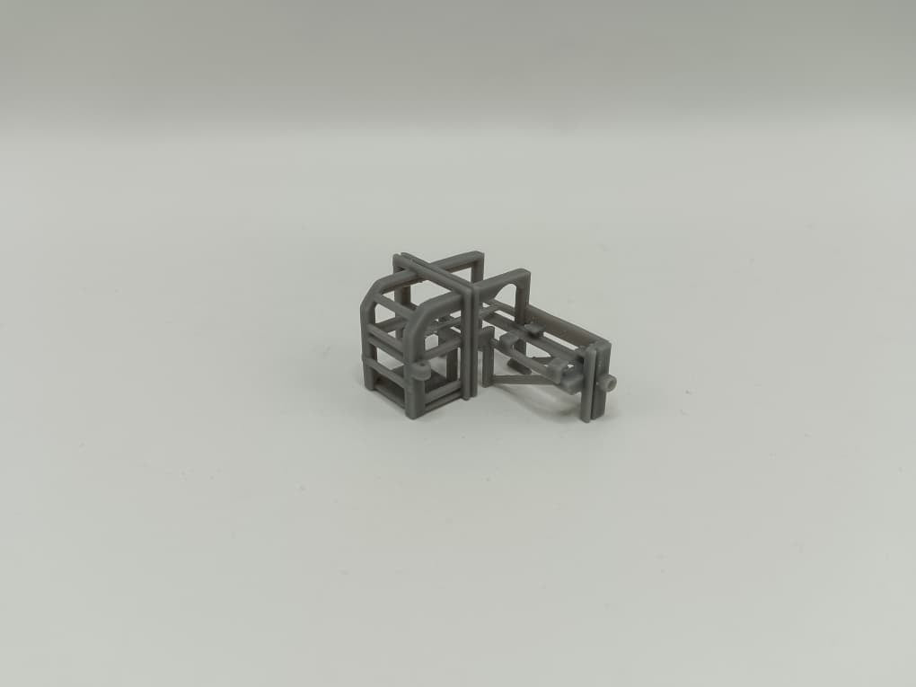1/72 USN Depth Charge Loader Rack Starboard - distefan 3d print – alternate view