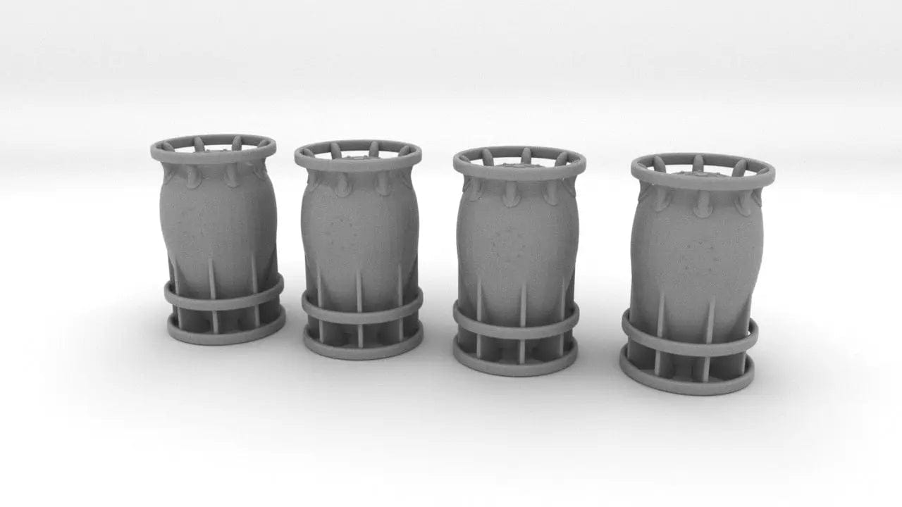 1/72 USN Depth Charge Mk IX - 200 lbs. Set - distefan 3d print