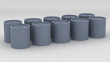 1/72 USN Depth Charges 600lb Set (10pcs)