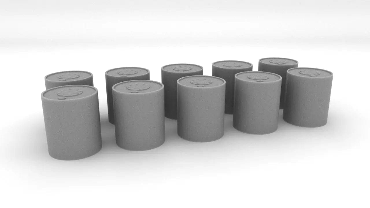 1/72 USN Depth Charges for Release Track Mk 9 Mod 2 - distefan 3d print