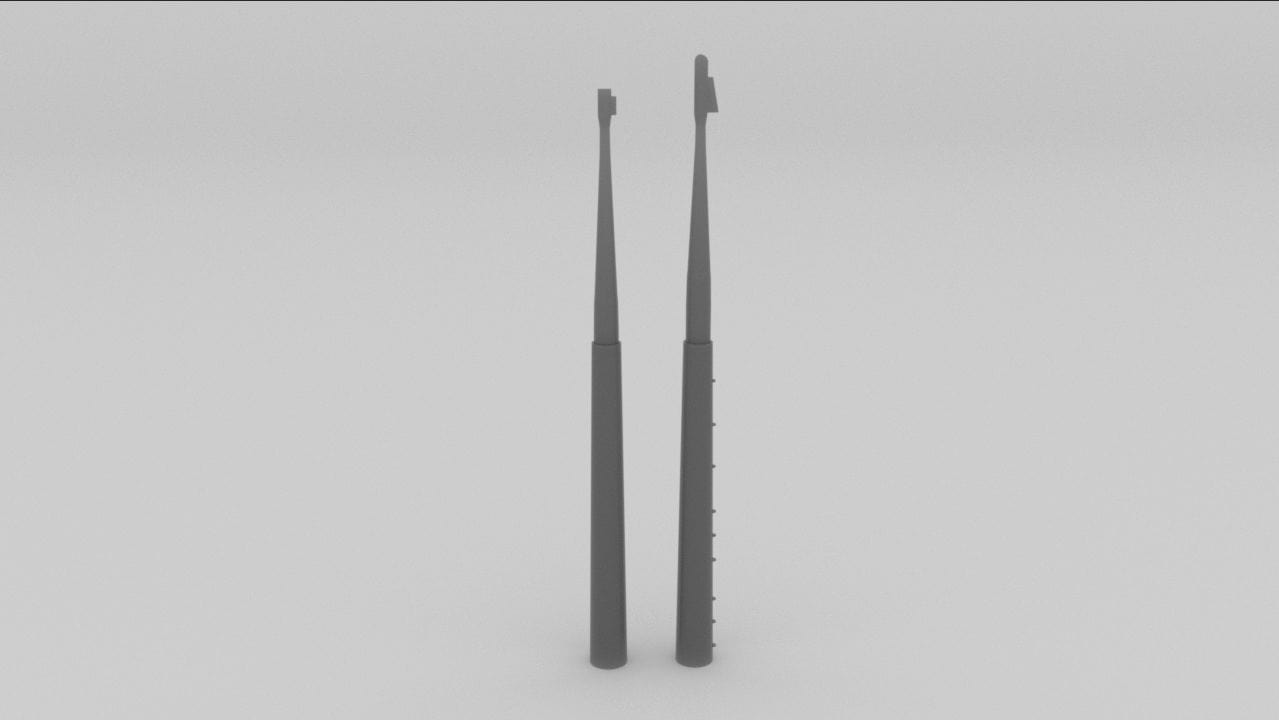 1/72 USN Gato Periscopes Set 2pcs - distefan 3d print