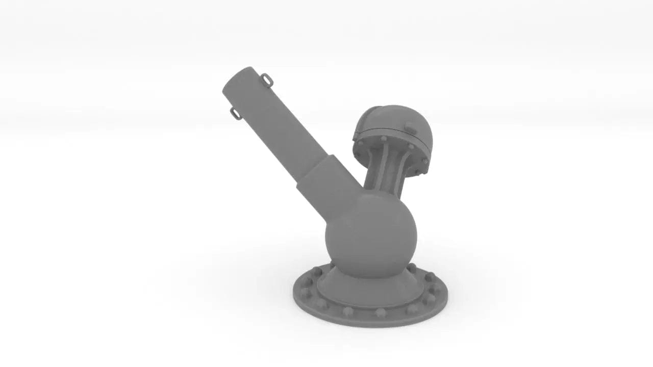 1/72 USN K-Gun - Depth Charge Projector Unloaded - distefan 3d print