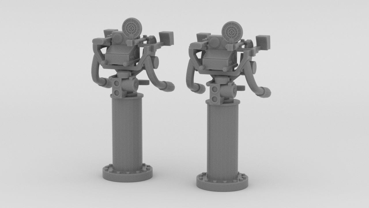 1/72 USN Mk51 w. Sight 2pcs - distefan 3d print