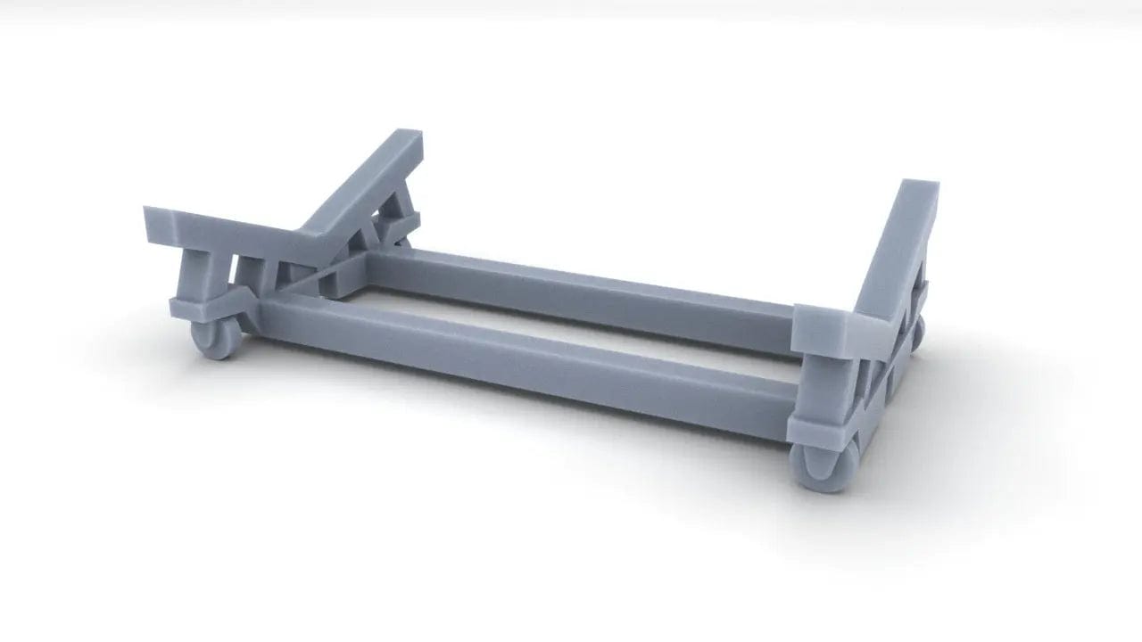 1/72 USN P-6 Catapult Cradle - distefan 3d print
