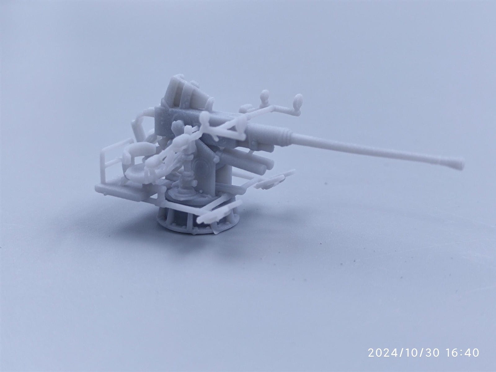 1/72 USN Single 40mm Bofors AA Gun (Distefan 3D Print)