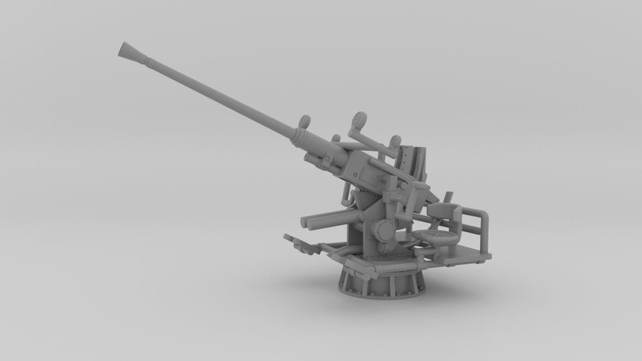 1/72 USN Single 40mm Bofors Elevated - distefan 3d print