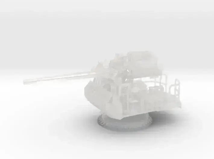 1/72 USN single 5 inch (127 mm) 38 caliber mount - distefan 3d print