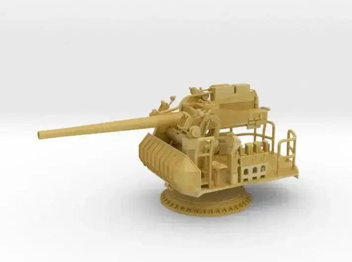 1/72 USN single 5 inch (127 mm) 38 caliber mount - distefan 3d print