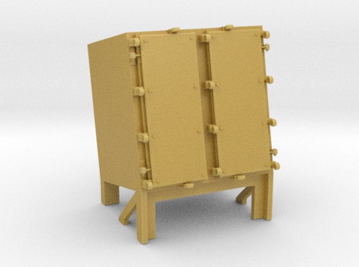 1/72 USN storage locker for hedgehog thrower - distefan 3d print