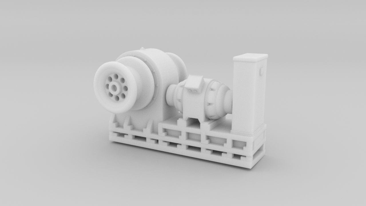 1/72 USN Winch - distefan 3d print