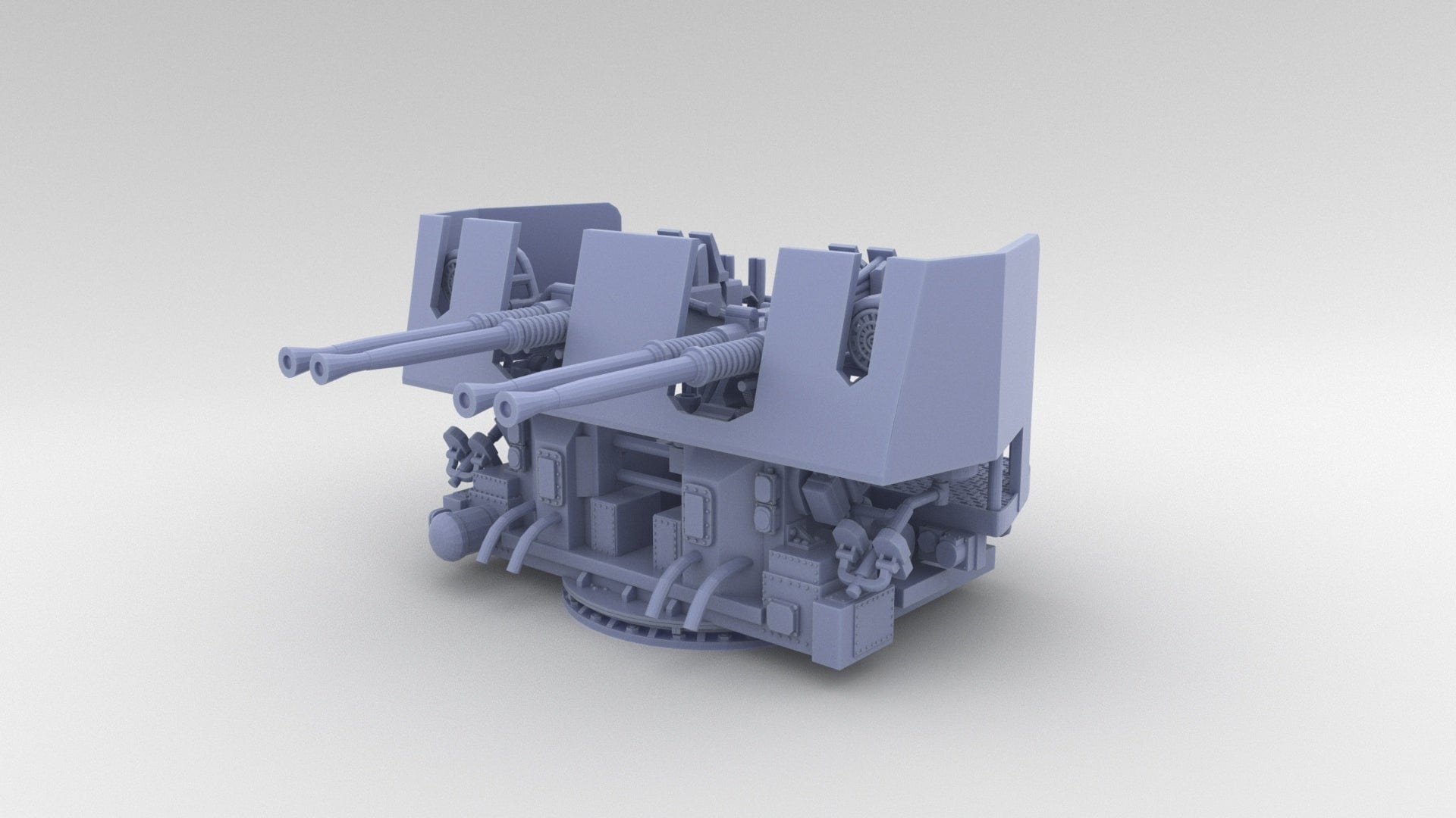 1/72 USS 40mm Bofors Quad Mount - distefan 3d print