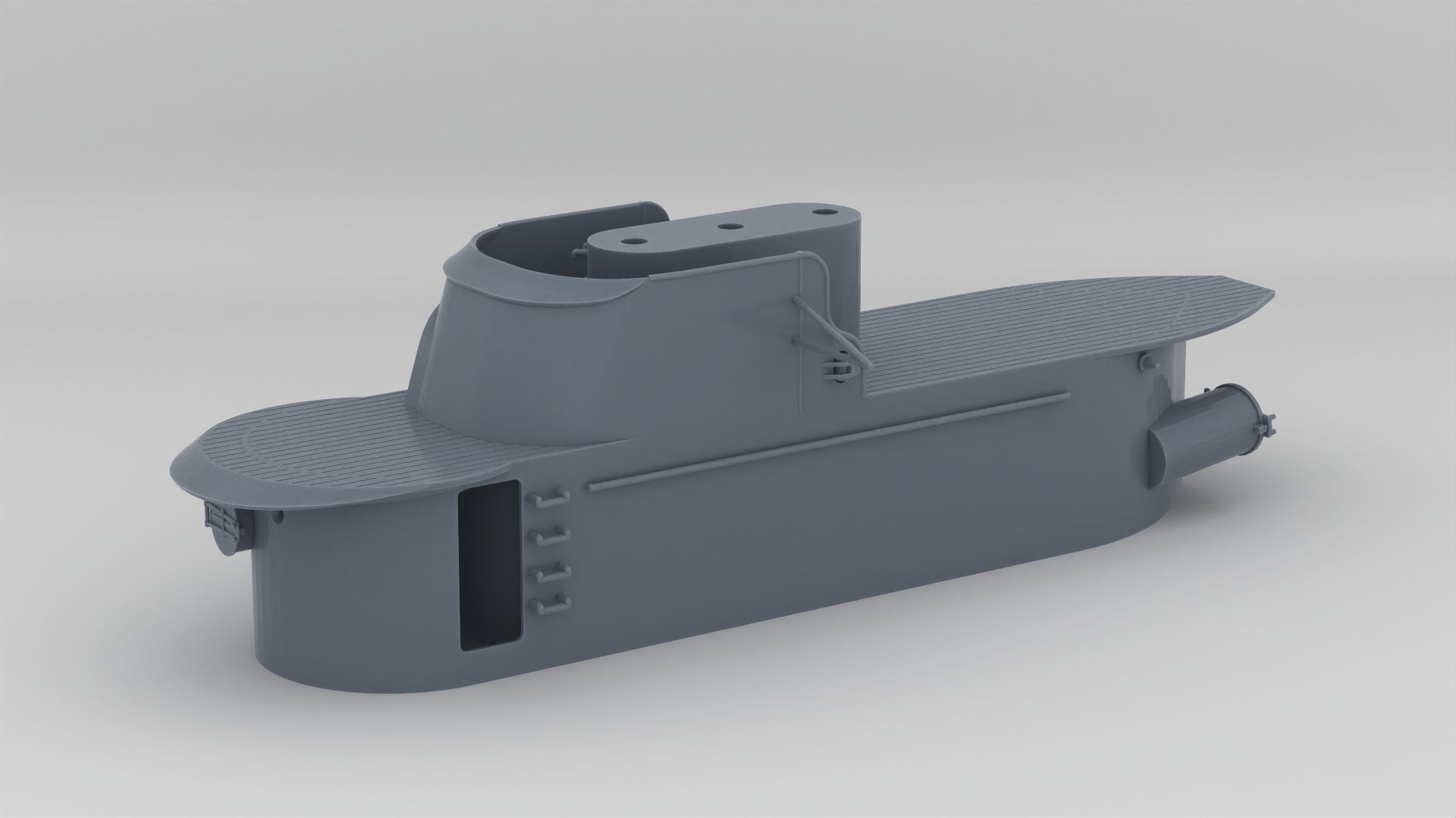 1/72 USS Balao Conning Tower - distefan 3d print