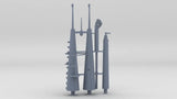 1/72 USS Balao Conning Tower Details