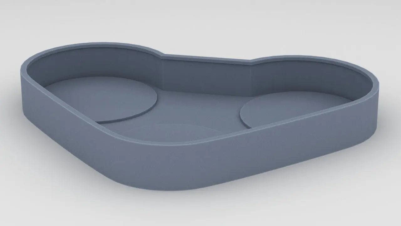 1/72 USS Fletcher Aft 20mm Gun Tub - distefan 3d print