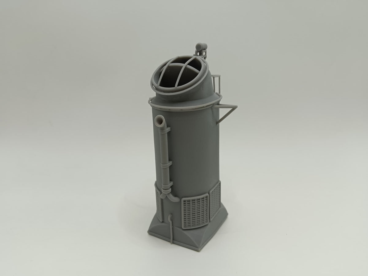 1/72 USS Fletcher Funnel 1 - distefan 3d print