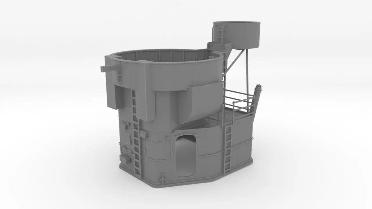1/72 USS Fletcher Stern Bridge - distefan 3d print
