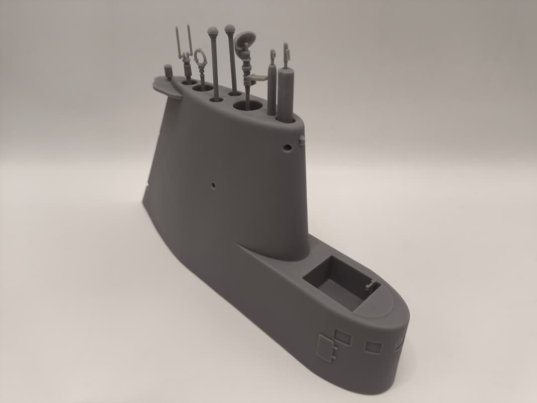1/72 USS Gato S86 Fairwater w/ Details Protosoon