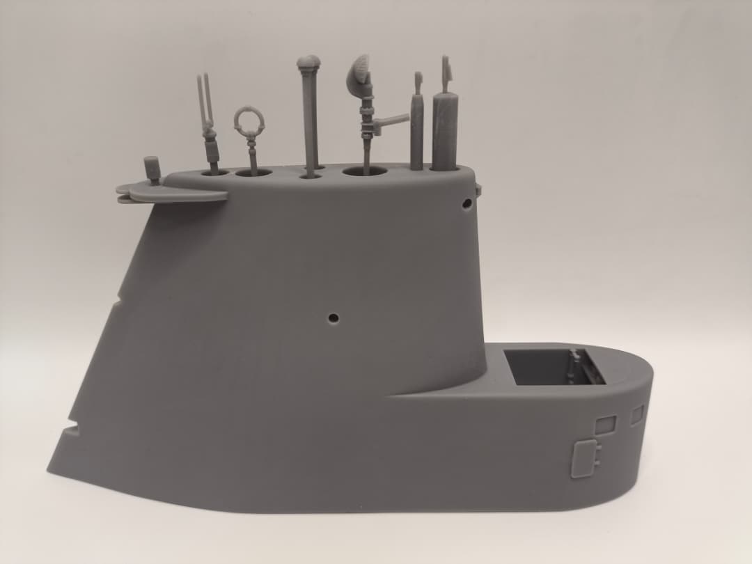 1/72 USS Gato S86 Fairwater w/ Details Protosoon – alternate view