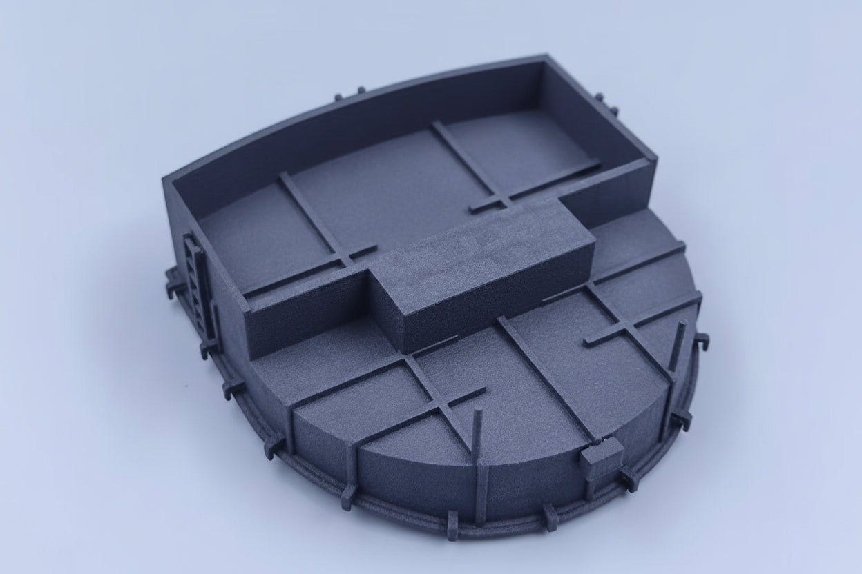 1/72 USS Iowa BB-61 Stern Main Turret Tub for 40mm Bofors 3dspro