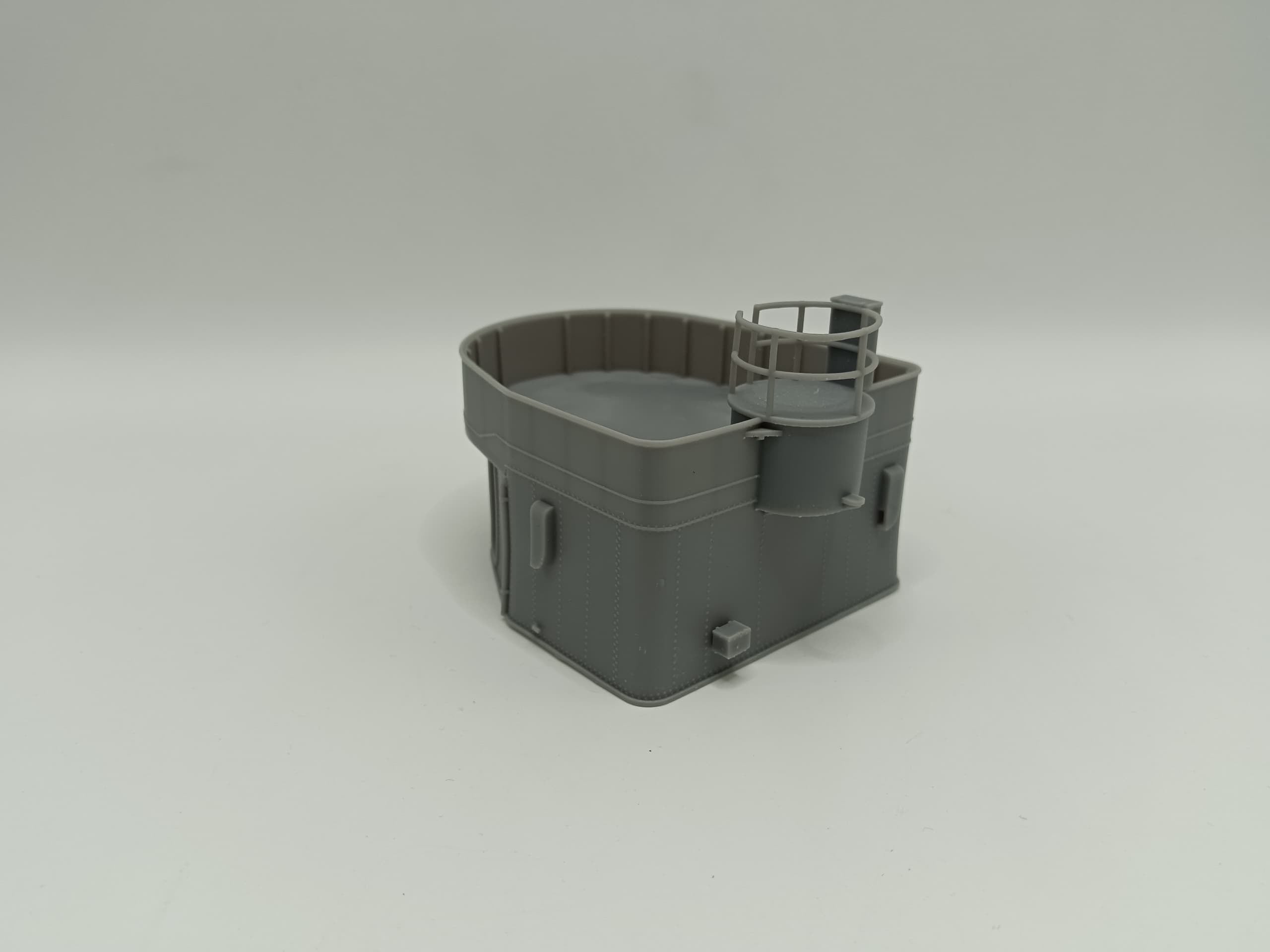 1/72 USS Kidd (DD-661) Aft Deck 1 Top 40mm Tub - distefan 3d print