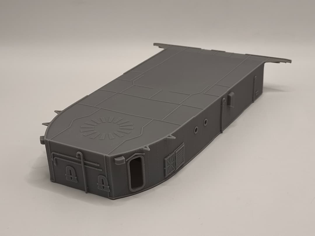 1/72 USS Kidd (DD-661) Forward Deck 1 - distefan 3d print