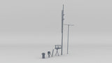 1/72 USS Ward Forward Mast Kit