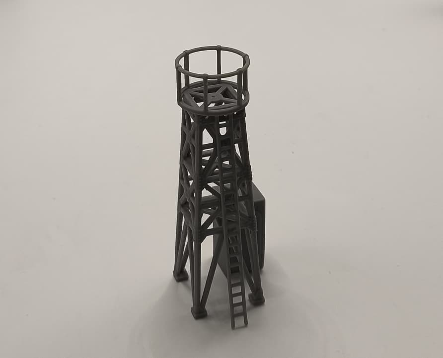 1/72 USS Ward Searchlight Tower - Protosoon – alternate view