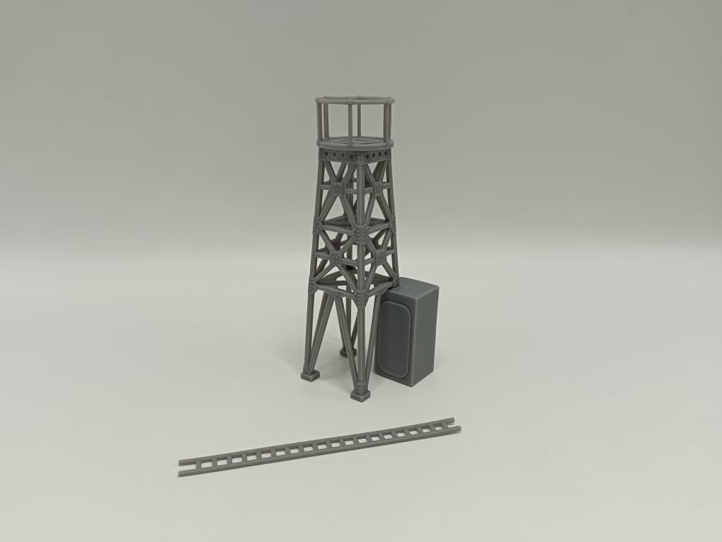 1/72 USS Ward Searchlight Tower - Protosoon – alternate view